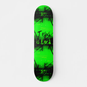 Kristen tro Jesus är Lord Skateboard