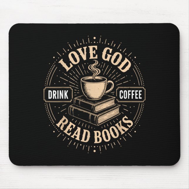 Kristen tro Jesus Böcker Kaffe Troende Musmatta (Framsidan)
