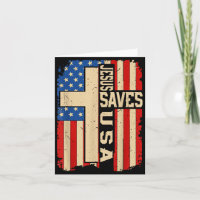 Kristen tro Jesus Rädda Usa Patriotisk Amerikan 