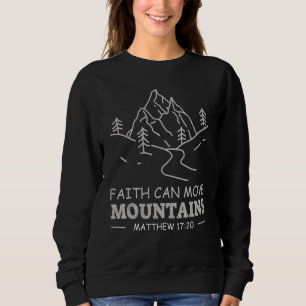 Kristen tro kan flytta berg Jesus Kristus säger T Shirt