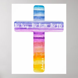 Kristen tro konst Kristen galleri konst Poster