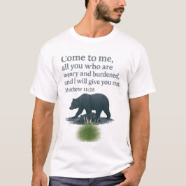 Kristen Tro Över Rädsla T-Shirt – Matteus