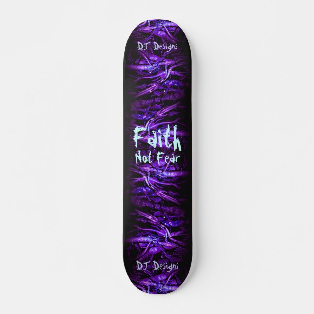 Kristen troSkateboard Skateboard Bräda 19,5 Cm (Framsida)