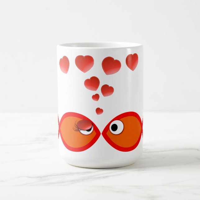 Kristen valentinorange v2 kaffemugg (Center)