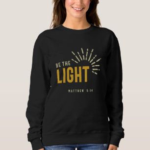Kristen Var Ljuset Matteus 514 Inspirerande T Shirt