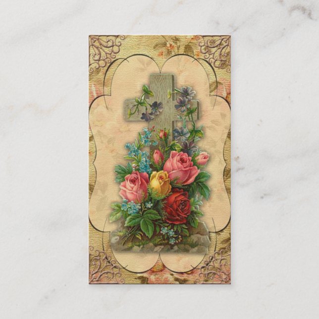 Kristen visitkort för anpassningsbar för (Framsida)