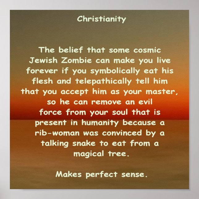 kristendom poster (Framsidan)