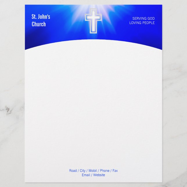 kristendom | Religiösa Kor Brevhuvud (Framsida)