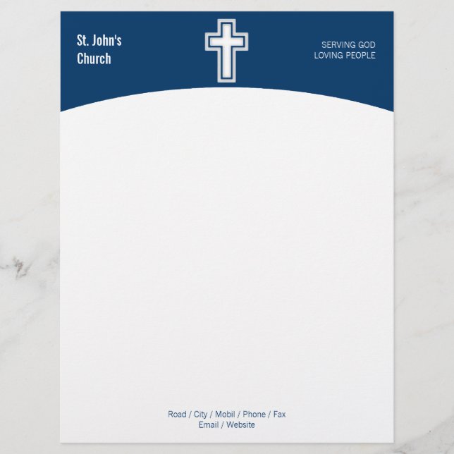 kristendom | Religiösa Kor Brevhuvud (Framsida)