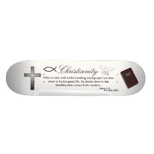 Kristendomen - passageSkateboard Skateboard Bräda 20,5 Cm