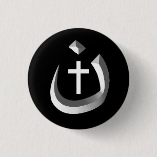 KRISTENDOMENSOLIDARITET - NAZARENESYMBOL & KOR KNAPP