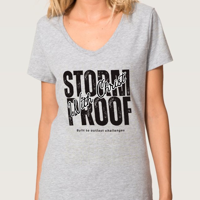 Kristenhet Bön Tro Skrift Grafik T Shirt (Skapare uppladdad)