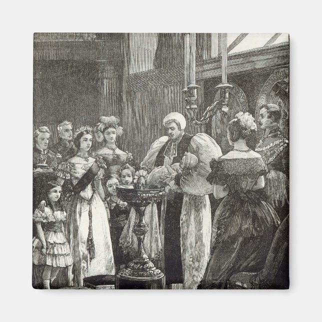Kristening av prinsessan Louise Magnet (Framsidan)