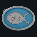 Kristet fisksymbol för IXOYE - stenen verkställer<br><div class="desc">Forntida grekiskt fisksymbol för text IXOYE med en modern vridning. Använd "skräddarsy den" knäppas (över) för att personifiera din produkt (ingen laddning.</div>