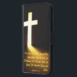 Kristet fodral för plånbok för bibelScripturegalax<br><div class="desc">Färg: Se bilden
Dimensionerar: 2, 89" x 5, 75" x 0, 5", 
Gjort till passformen den Samsung galaxen S5.
Konstruerat med fauxläder.
Designat med två fick- kortspringor och en.
Inkluderar den magnetiska omfamningen för fodralstängning.
Fullt tar fram knäppas,  portar och kameran</div>