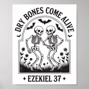 Kristet Halloween Torra Ben Kommer Till Livet Roli Poster