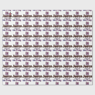 Kristet inspirerad i Jesu namn vi ber Presentpapper