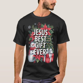 Kristet jul Jesus familj T Shirt