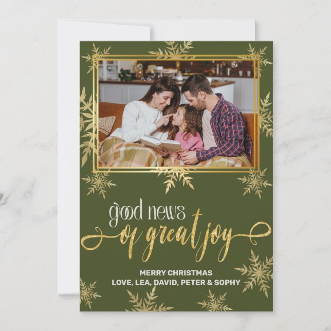 Kristet julkort (Framsida)