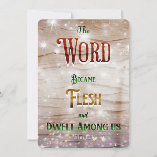 Kristet julkort 2023 Modern design