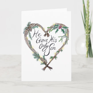 Kristet julkort helgkort