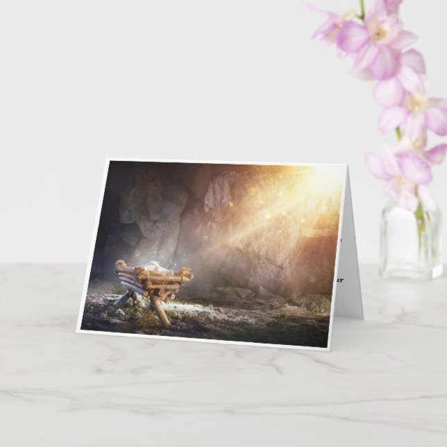 Kristet julkort kort (Orkide)