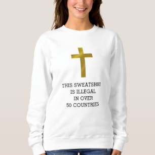 Kristet kors är olagligt i över 50 länder t shirt