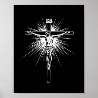 Kristet kors Jesus Kristus Män Kvinnor Kristna Poster