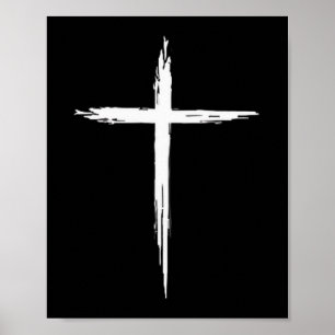 Kristet kors kristna män kvinnor Jesus Kristus Poster