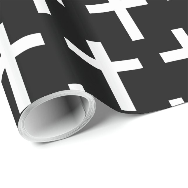 Kristet kors presentpapper (Rullad Hörn)