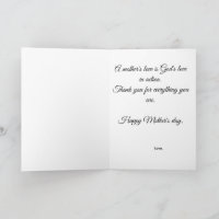 Kristet mors dag-present för mamma troende mamma