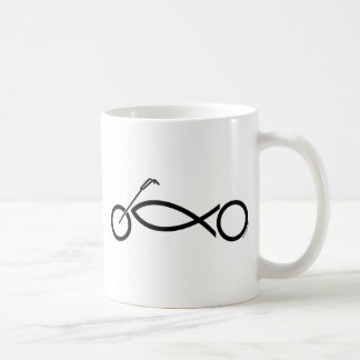 Kristet motorcykelbekläda och tillbehör kaffemugg