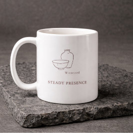 Kristet sakrament Fadder Minimalist Mugg Gåva