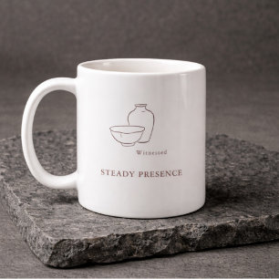 Kristet sakrament Fadder Minimalist Mugg Gåva