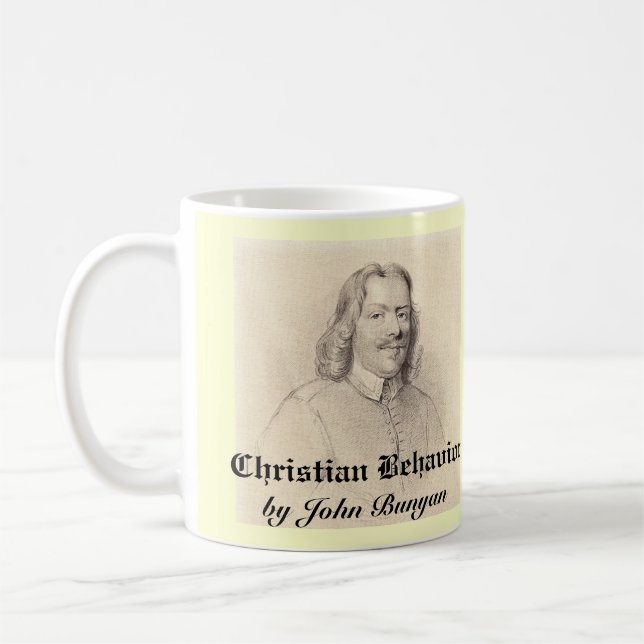 Kristet uppförande kaffemugg (Vänster)