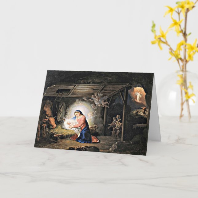 Kristi aktivitet av Vladimir Borovikovskij Kort (Gul blomma)