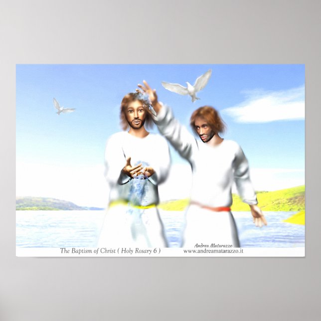 Kristi dop poster (Framsidan)