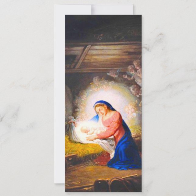 Kristi födelse inbjudningar (Framsida)