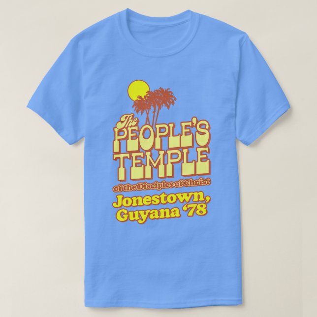 Kristi folkens tempel t shirt (Design framsida)