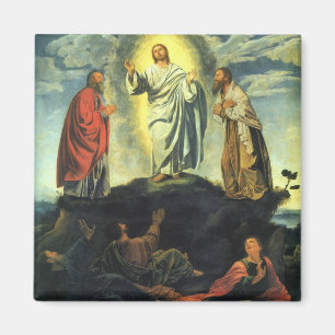 Kristi förvandling av Giovanni Girolamo Savoldo Magnet