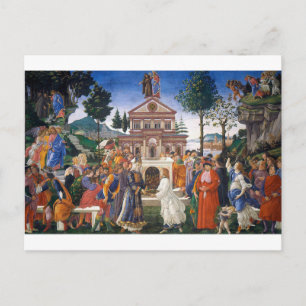 Kristi frestelser, Sandro Botticelli Vykort