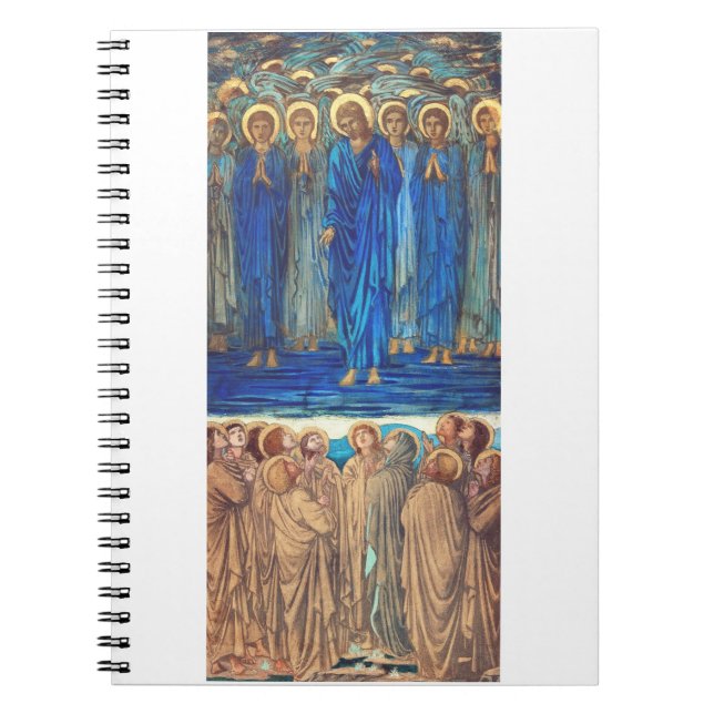 Kristi himmelsfärd av Edward Burne Jones Anteckningsbok (Framsidan)