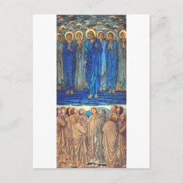 Kristi himmelsfärd av Edward Burne-Jones Vykort