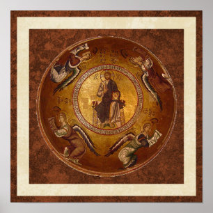 Kristi ikon från Jesus Kristus Poster