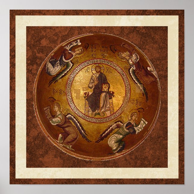 Kristi ikon från Jesus Kristus Poster (Framsidan)