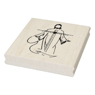 Kristi illustration frimärke stämpel