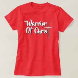 Kristi Krigare Enkelt Inspirerade Kvinnor T Shirt