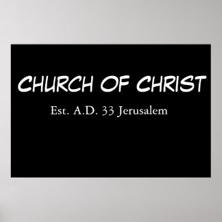 Kristi kyrka (Öst) Poster