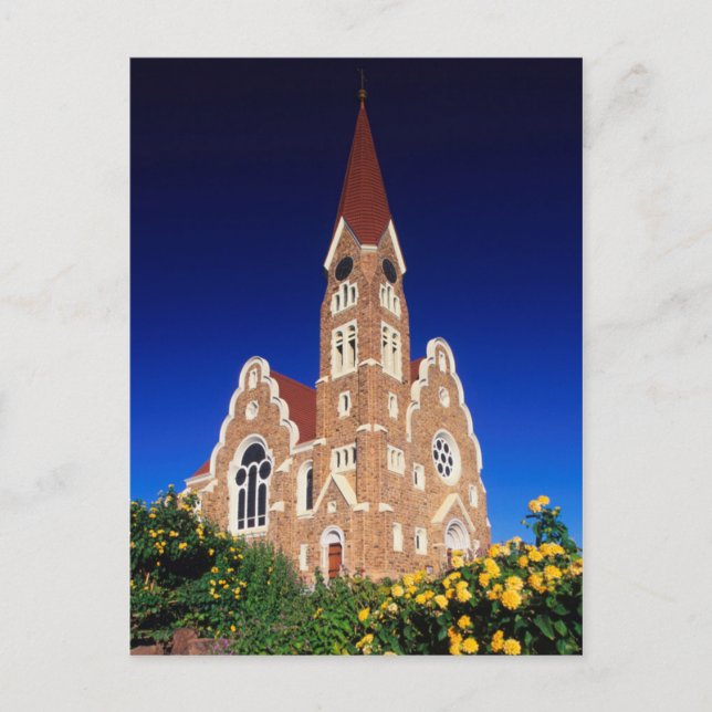Kristi kyrka, Windhoek, Khomas, Namibia Vykort (Framsida)