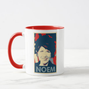 Kristi L. Noem Poster politisk parodi Mugg